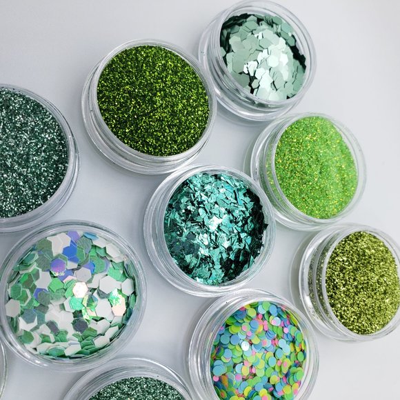 The Greens Edition Nail Glitter Pods - Picture 2 of 4